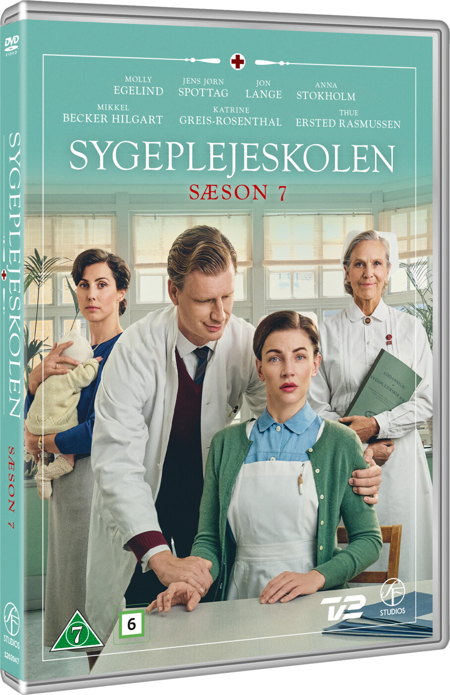 Sygeplejeskolen - Sæson 7 - Tv2 Charlie - DVD - Tv-serie