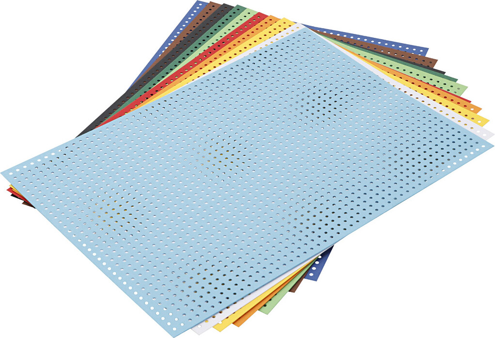 Sykarton - Str. 17,5x24,5 Cm - Assorterede Farver - 10 Ark billede