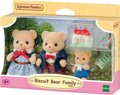 Sylvanian Families - Biscuit Bear Family - 5851