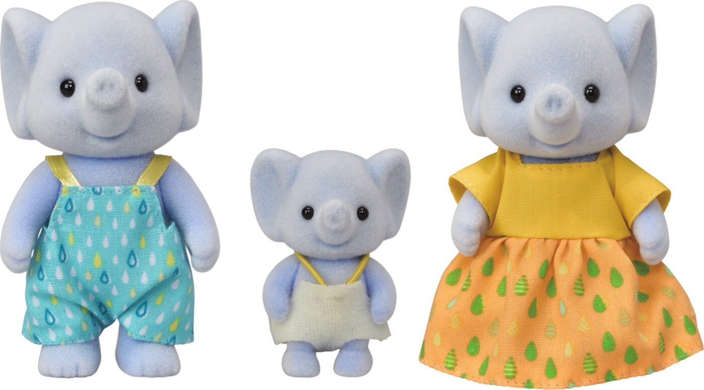 Sylvanian Families Figurer - Elefant Familie - 5376