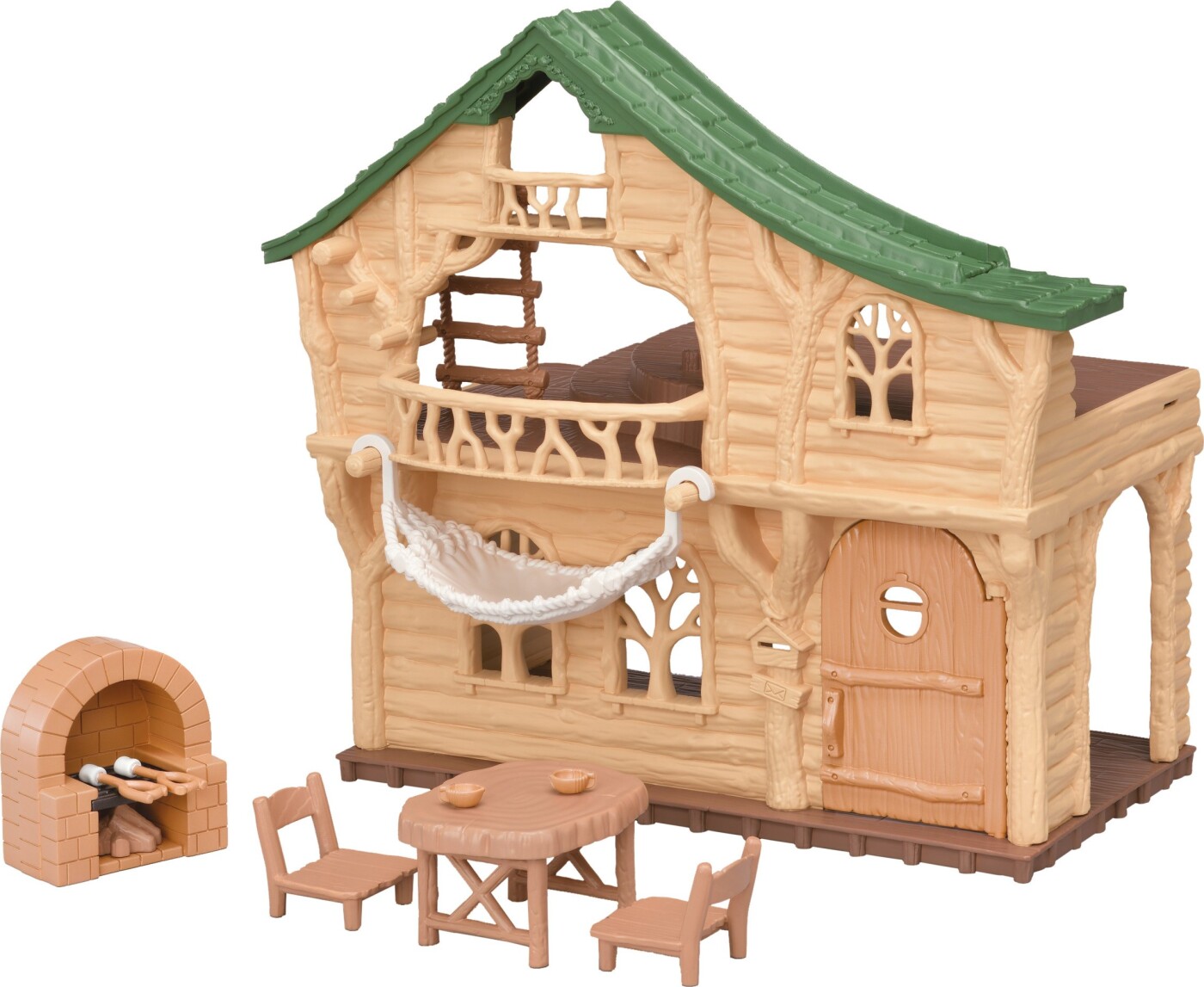 Billede af Sylvanian Families - Hus Ved Søen - Lakeside Lodge - 5450