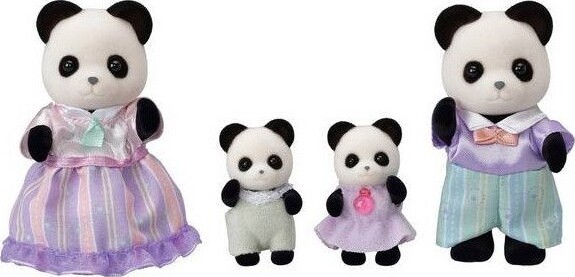 Billede af Sylvanian Families Figurer - Panda Familie - 5529