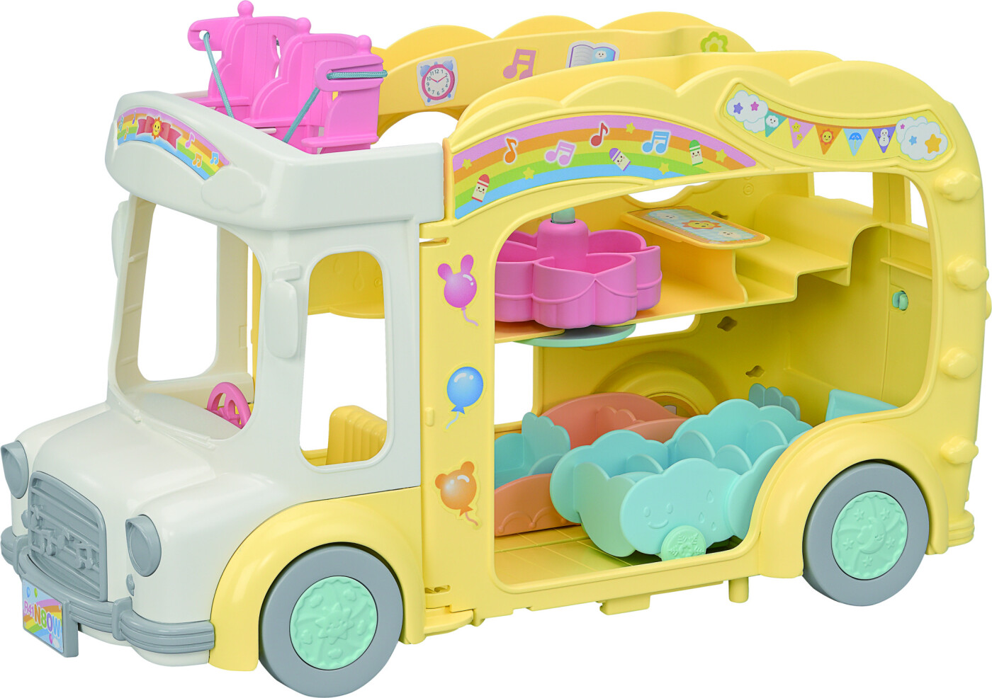 Billede af Sylvanian Families - Børnehave Bus Regnbue Sjov - 5744 hos Gucca.dk