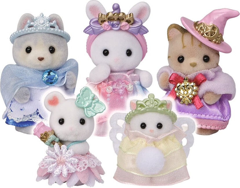 Billede af Sylvanian Families Figurer - Prinsesse Sæt - 5 Stk - 5703