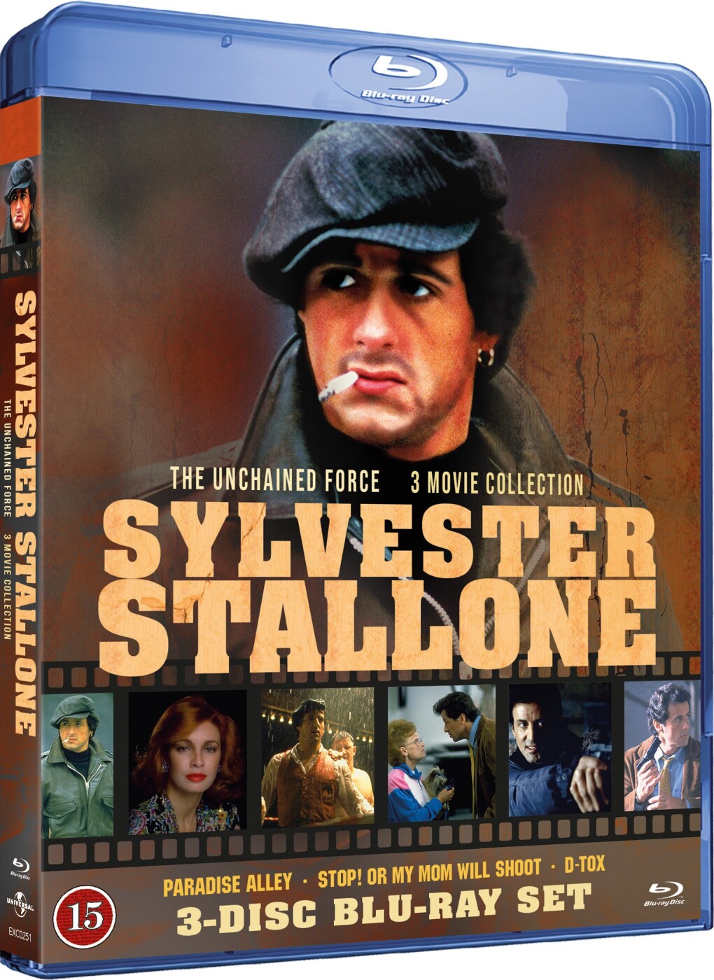 Sylvester Stallone Limited Run Gift Box (3 Blu-ray) - Blu-Ray