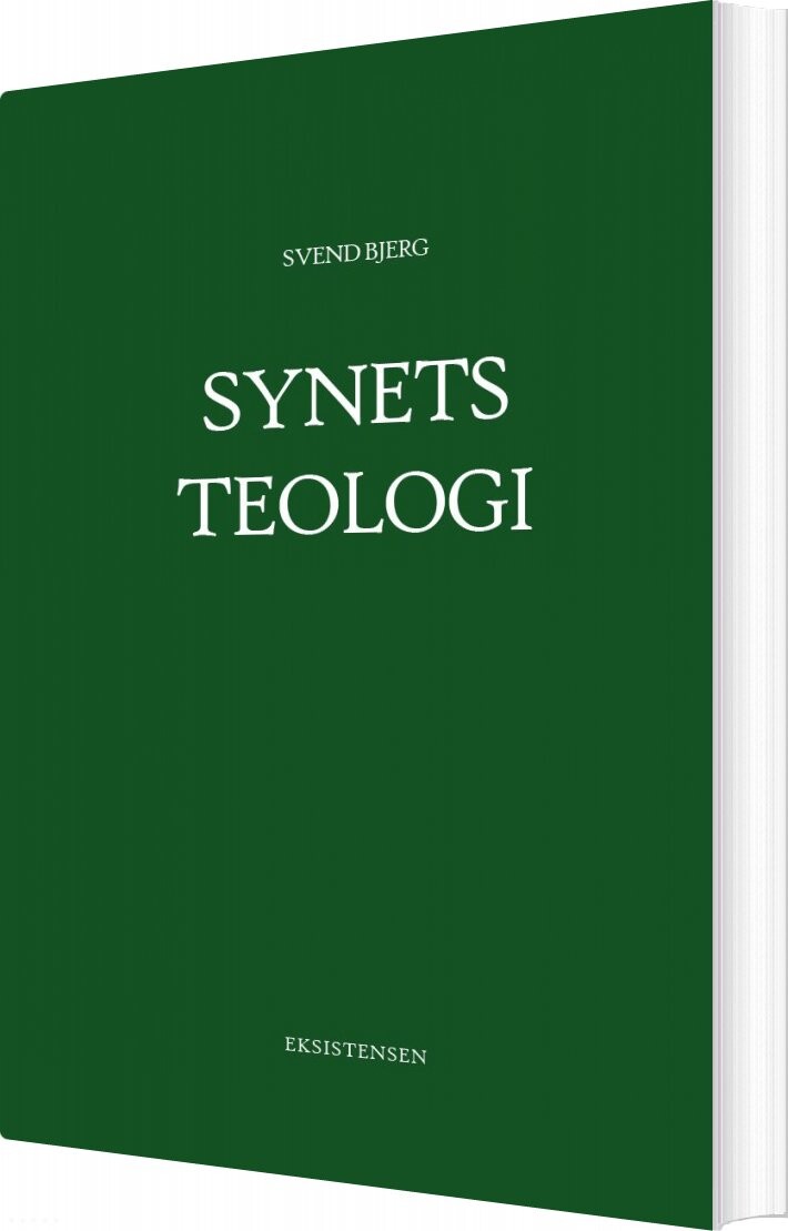 Billede af Synets Teologi - Svend Bjerg - Bog