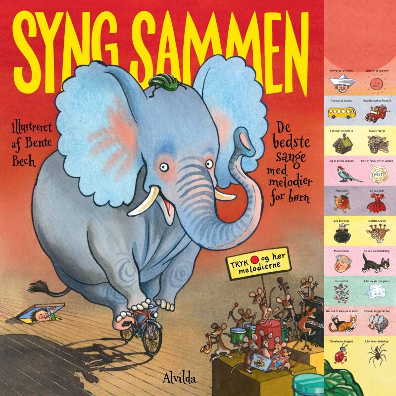 Billede af Syng Sammen - Med Lyd - Bente Bech - Bog
