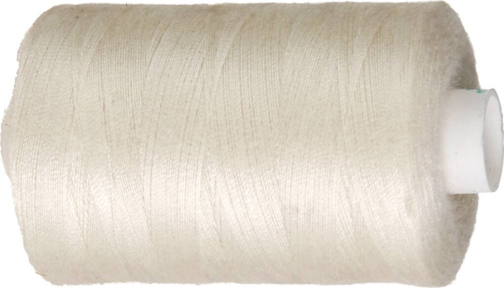 Sytråd - Råhvid - 1000 M
