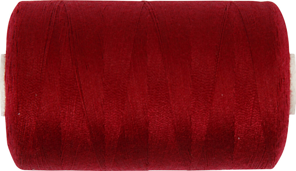 Sytråd - Vinrød - 1000 M billede