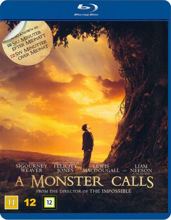 A Monster Calls / Syv Minutter Over Midnat - Blu-Ray