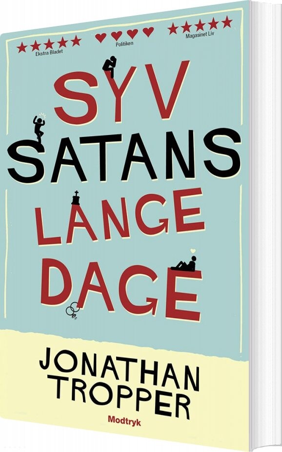 Billede af Syv Satans Lange Dage - Jonathan Tropper - Bog