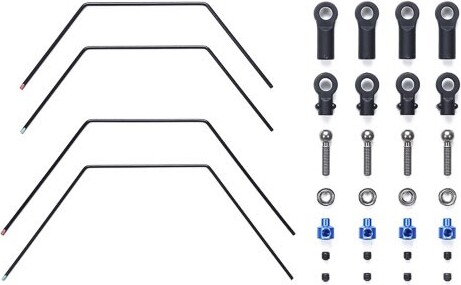 Ta08 Stabilizer Set (front & Rear) - 22003 - Tamiya