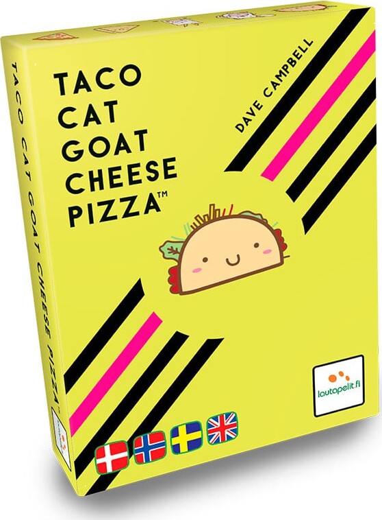 Billede af Taco Cat Goat Cheese Pizza Brætspil - Nordisk hos Gucca.dk