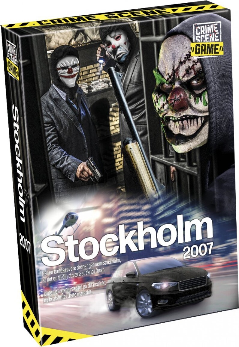 Billede af Crime Scene Spil - Stockholm 2007 - Tactic - Dansk