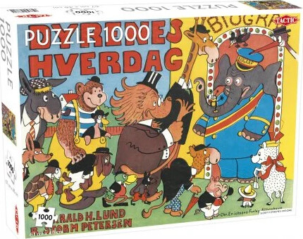 Tactic - Puzzle 1000 Pc - Storm P Dyrenes Hverdag