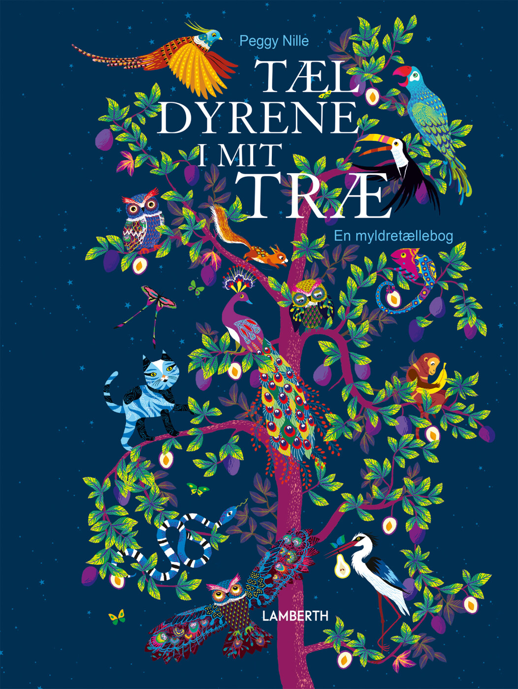 Tæl Dyrene I Mit Træ - Peggy Nille - Bog