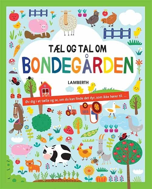 Tæl Og Tal Om - Bondegården - Lena Lamberth - Bog