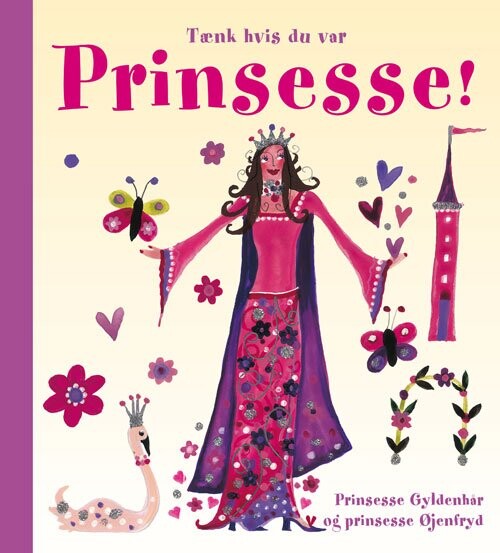 Billede af Tænk Hvis Du Var Prinsesse! - Meg Clibbon - Bog hos Gucca.dk