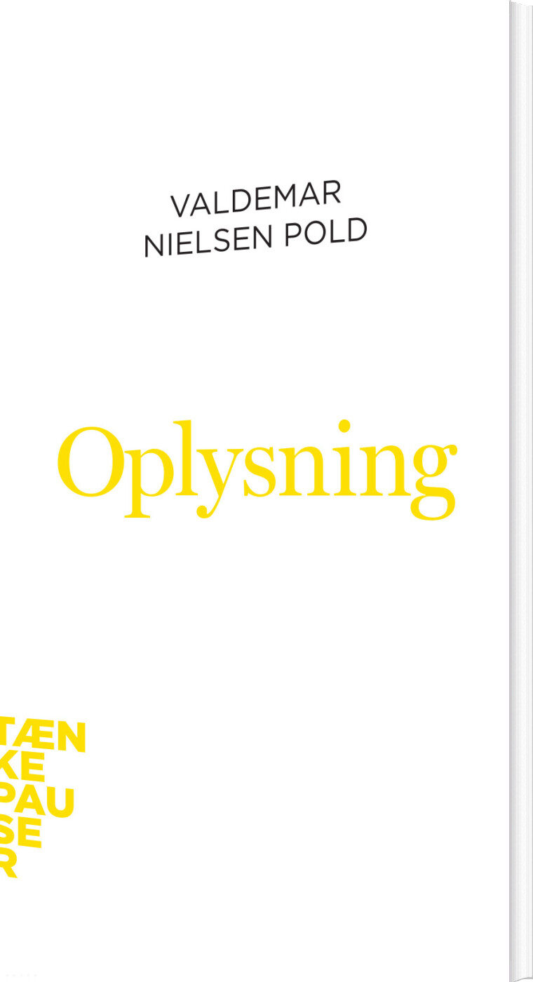 Tænkepauser - Oplysning - Valdemar Nielsen Pold - Bog