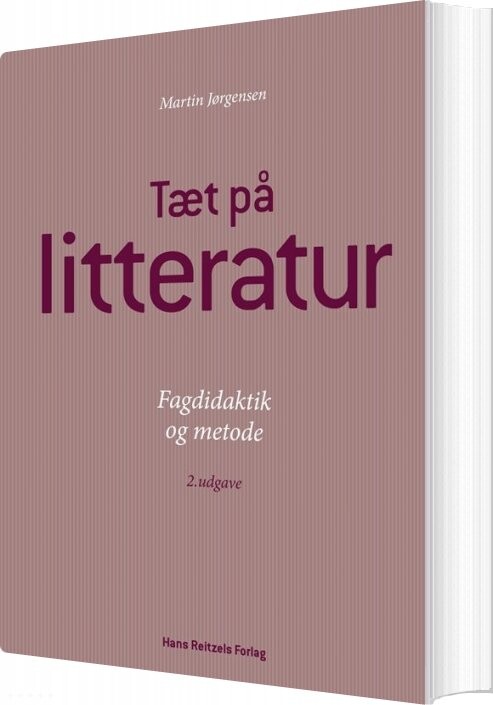 Billede af Tæt På Litteratur - Martin Jørgensen - Bog