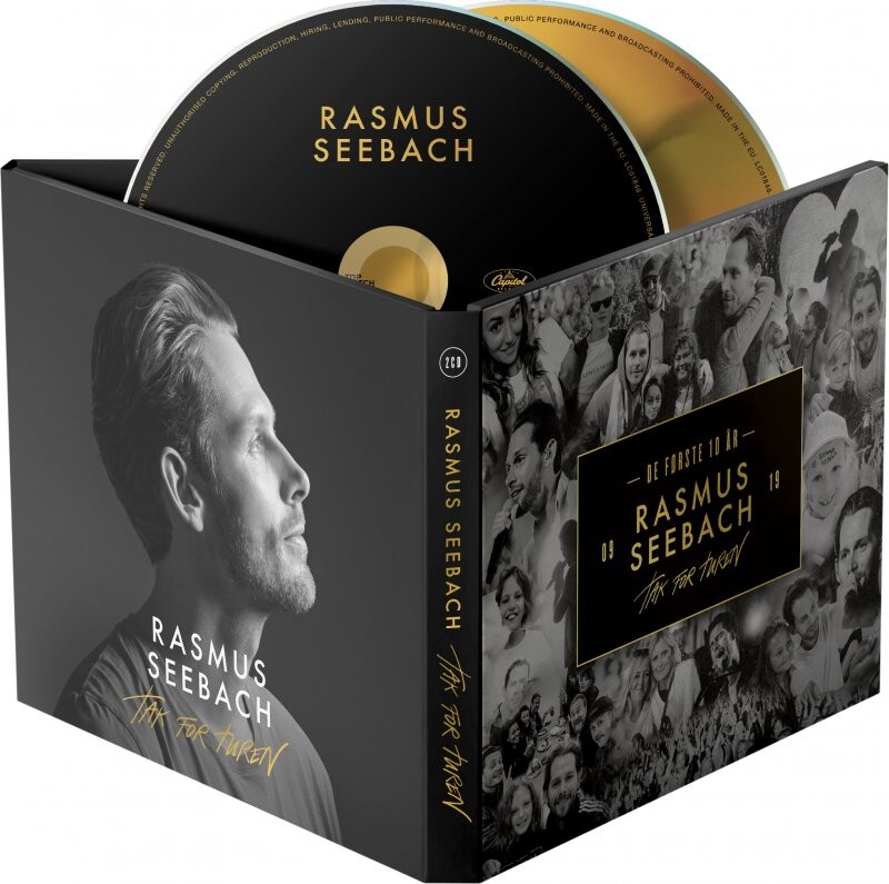 Rasmus Seebach - Tak For Turen: De Første 10 år - Album Fra 2019 - CD