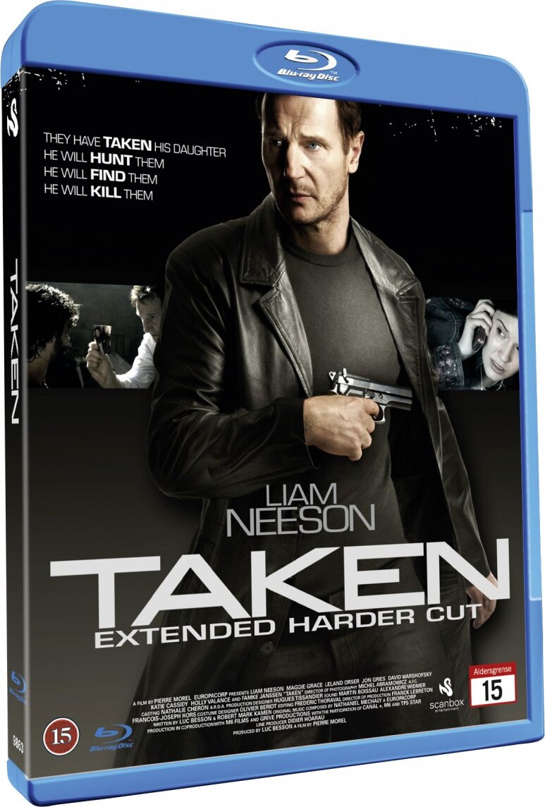 Taken 1 - Liam Neeson - 2008 - Blu-Ray