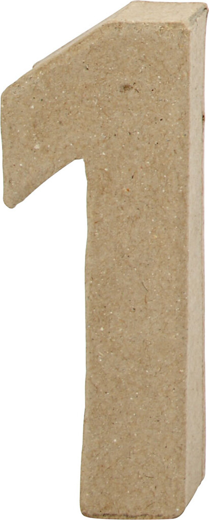 Tal - 1 - H 10 Cm - B 3,5 Cm - Tykkelse 1,7 Cm - 1 Stk. billede