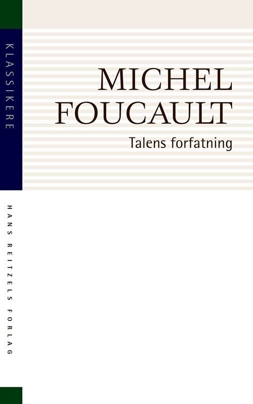 Billede af Talens Forfatning - Michel Foucault - Bog