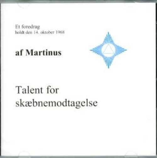 Billede af Talent For Skæbnemodtagelse (cd 7) - Martinus - Cd Lydbog