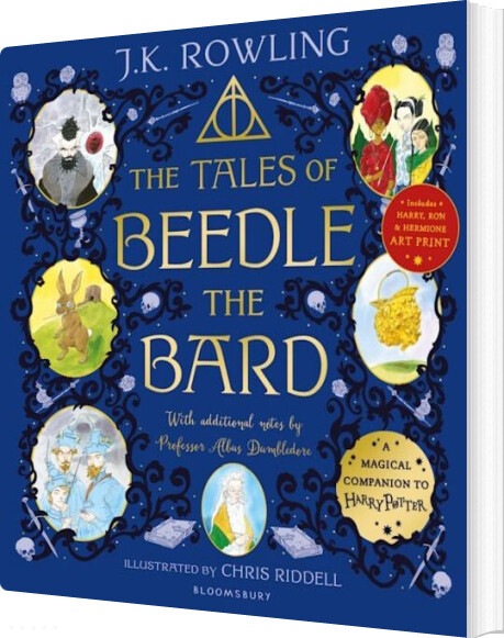 Tales Of Beedle The Bard: Illustrated Edition - J. K. Rowling - English Book