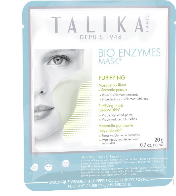 Talika - Sheet Maske - Bio Enzymes Purifying Ansigtsmaske
