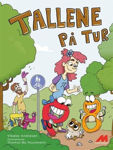 Billede af Tallene På Tur - Vibeke Andresen - Bog