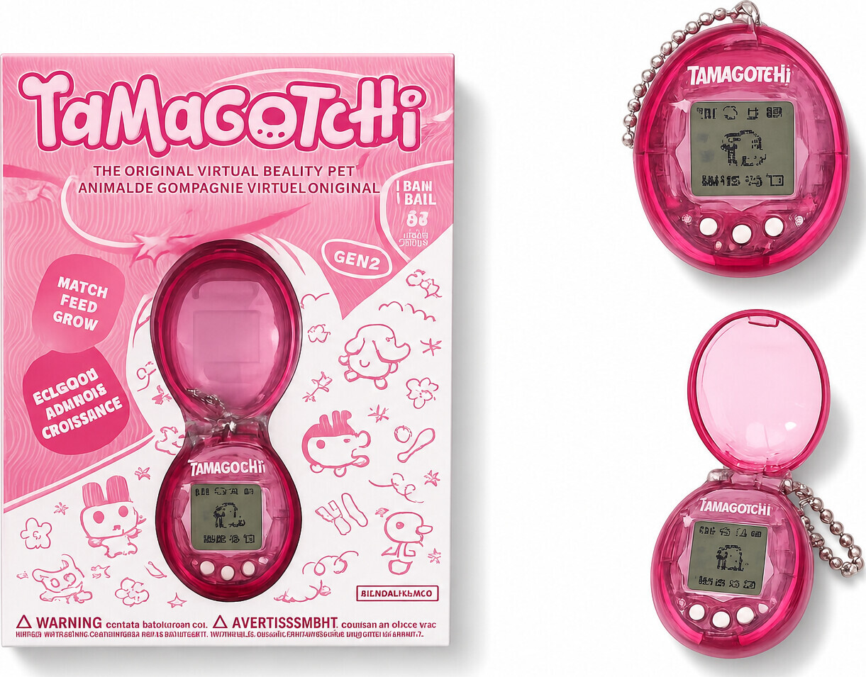 Tamagotchi - Original With Case Pink