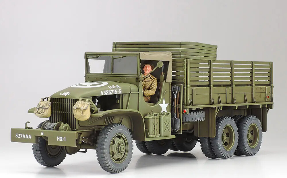 Tamiya - 6x6 Cargo Truck Us 2,5t Lastbil Byggesæt - 1:35 - 35218