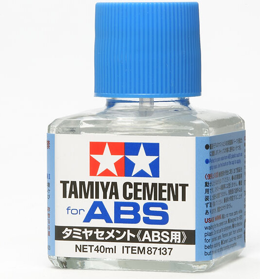 Se Tamiya - Cement For Abs - Model Lim Til Abs Plast - 40 Ml - 87137 hos Gucca.dk