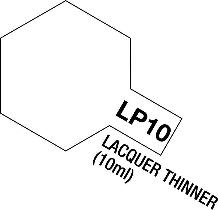 Tamiya - Lacquer Paint - Lp-10 Lacquer Thinner - 82110