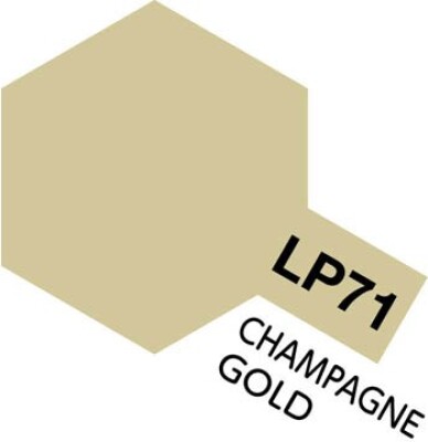 Tamiya - Lacquer Paint - Lp-71 Champagne Gold Gloss - 82171