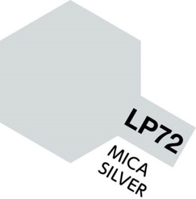 Tamiya - Lacquer Paint - Lp-72 Mica Silver Gloss - 82172