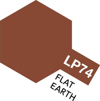 Tamiya - Lacquer Paint - Lp-74 Flat Earth - 82174