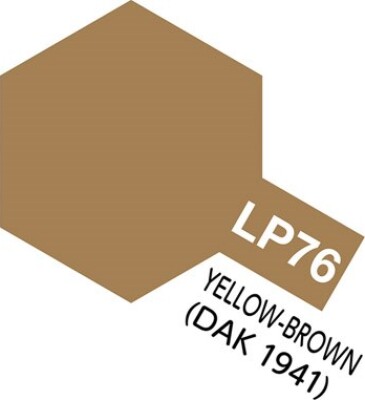 Tamiya - Lacquer Paint - Lp-76 Yellow-brown Dak 1941 - 82176