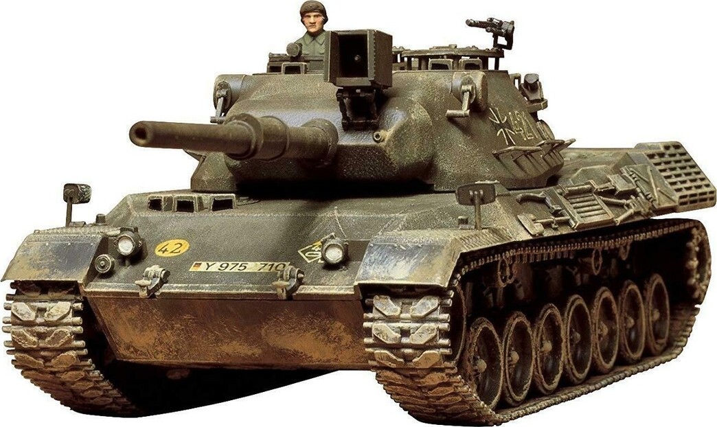 Tamiya - Leopard Model Tank Byggesæt - 1:35 - 35064