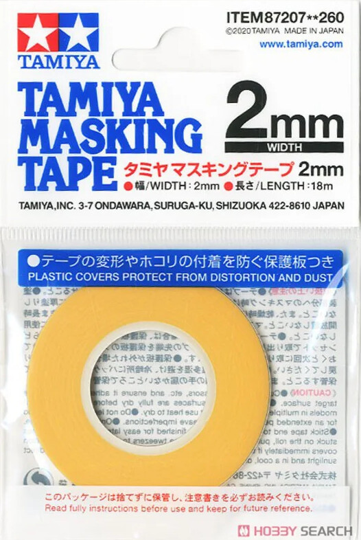 Billede af Tamiya - Masking Tape - 2 Mm - 87207