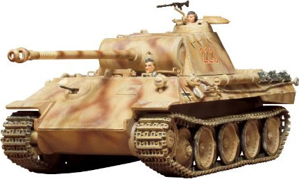 Tamiya - Panther Model Tank Byggesæt - 1:35 - 35065