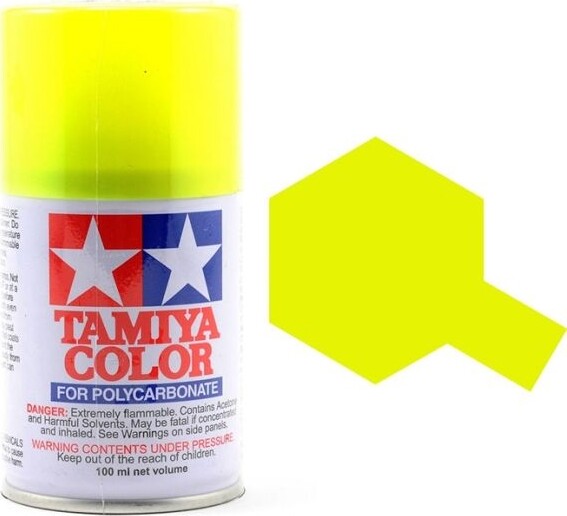 Tamiya Spraymaling - Ps-27 Fluorescent Yellow - 86027