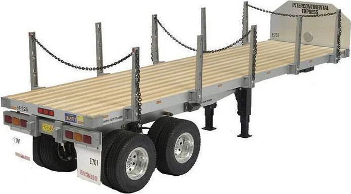 Tamiya - Trailer Flatbed Semitrailer Byggesæt - 1:14 - 56306