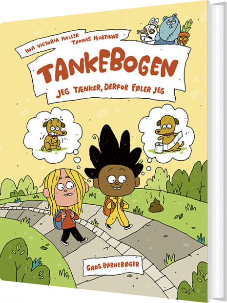 Billede af Tankebogen. Jeg Tænker, Derfor Føler Jeg - Ina Victoria Haller - Bog