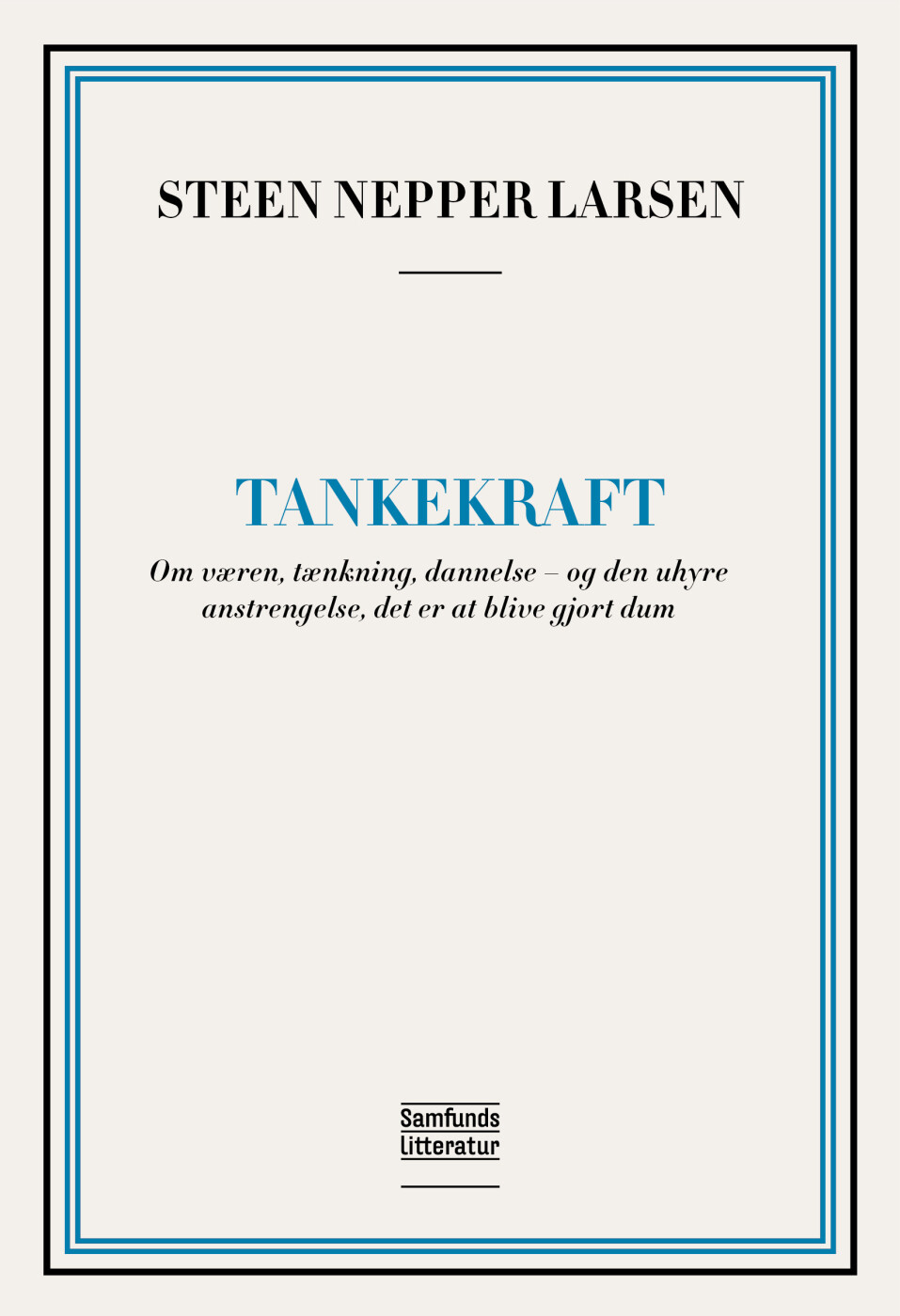 Tankekraft - Steen Nepper Larsen - Bog