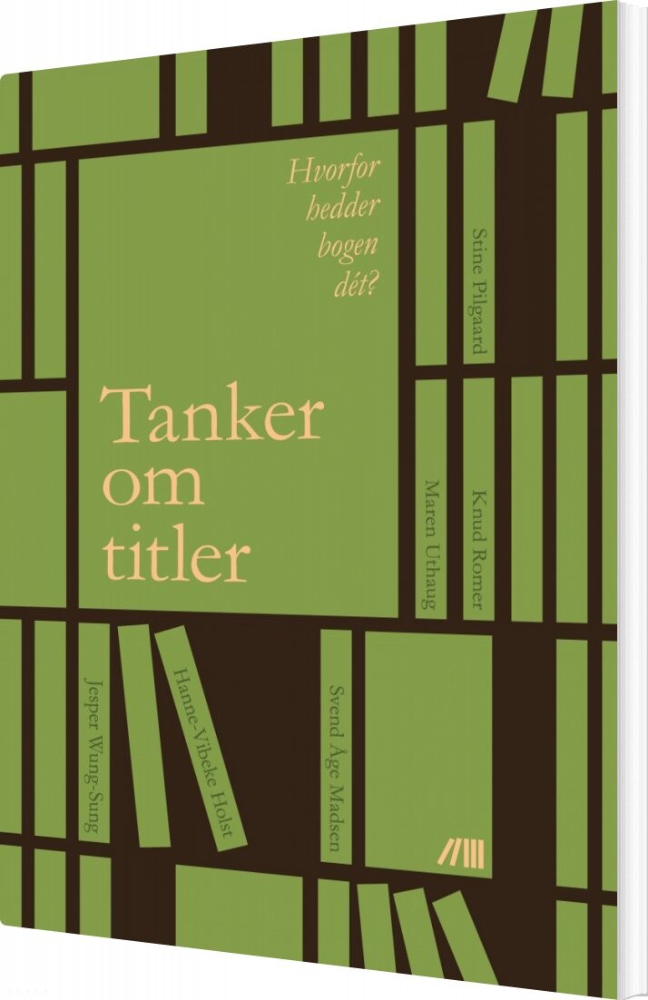 Billede af Tanker Om Titler - Jesper Wung-sung - Bog