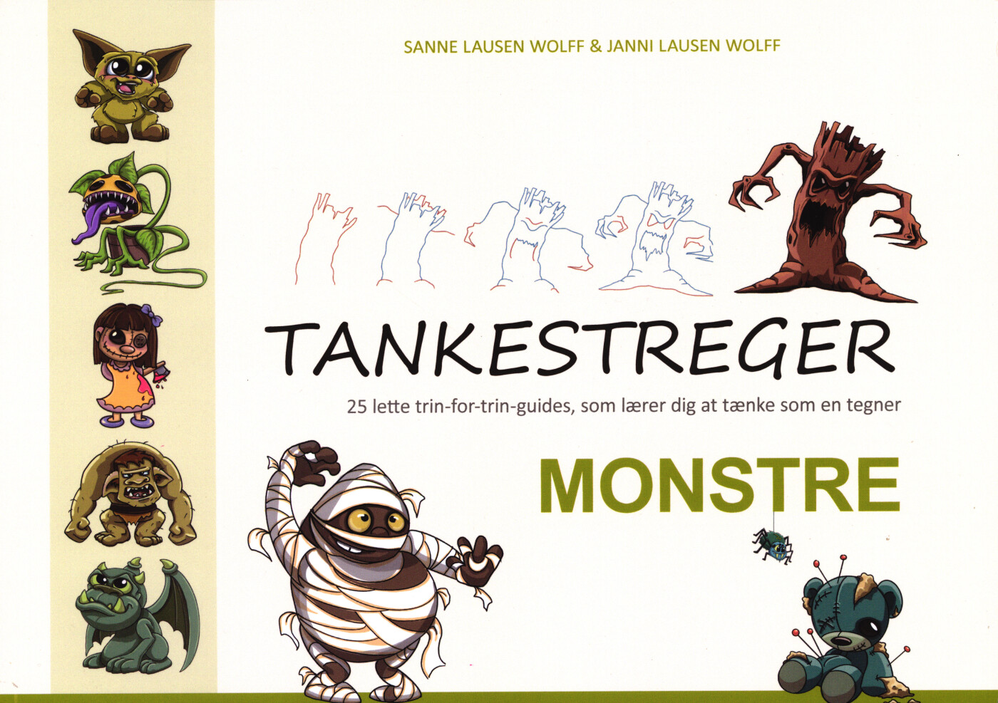 4: Tankestreger - Monstre - Sanne Lausen Wolff - Bog