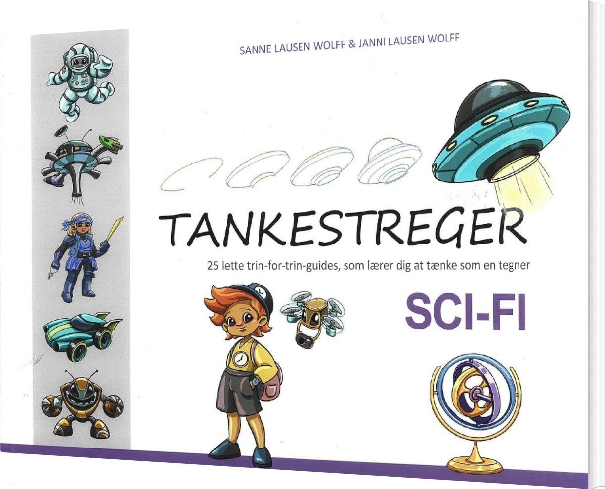 Tankestreger - Sci-fi - Sanne Lausen Wolff - Bog